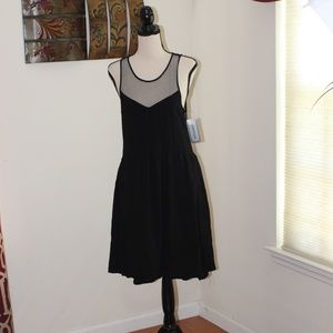 Rampage, sleeveless mesh dress